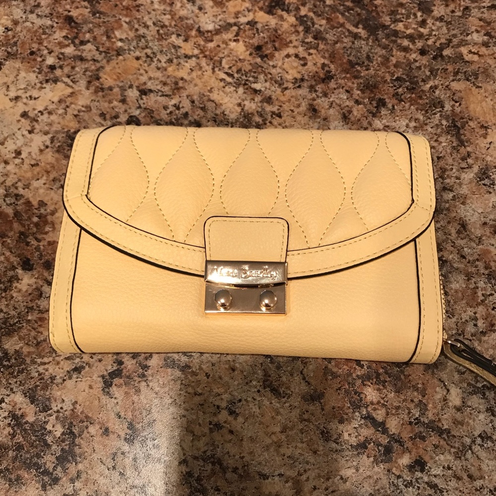 Vera Bradley Banana Leather Ultimate Wristlet